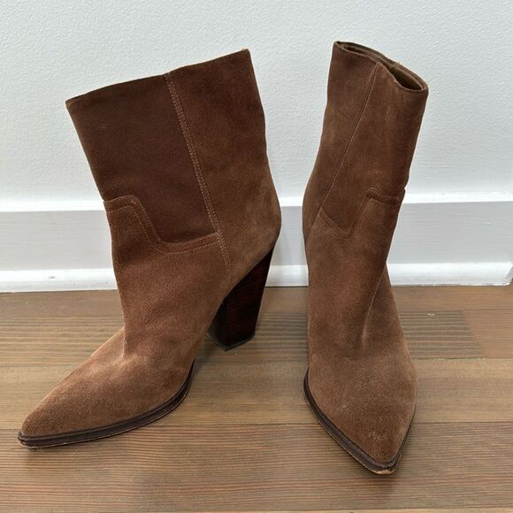 Marc Fischer Brown Suede boot - Picture 1 of 4